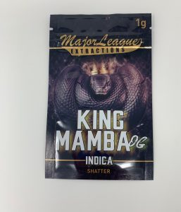 Major League Extractions King Mamba Shatter